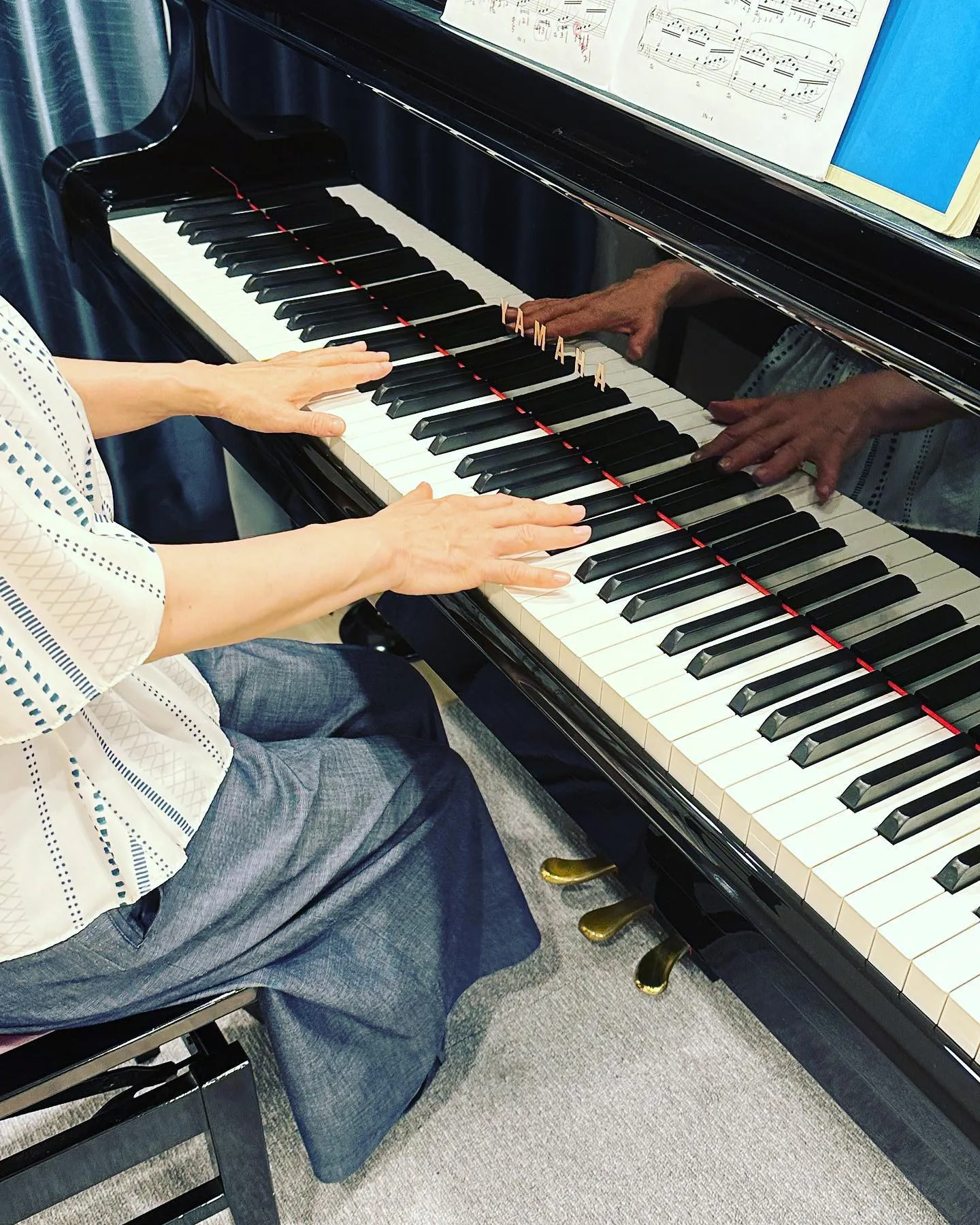 永野音楽教室の開校当初からレッスンに来てくださっている生徒様です。